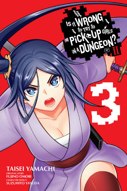 Is It Wrong to Try to Pick Up Girls in a Dungeon? II, Vol. 3 (manga) — manga cover