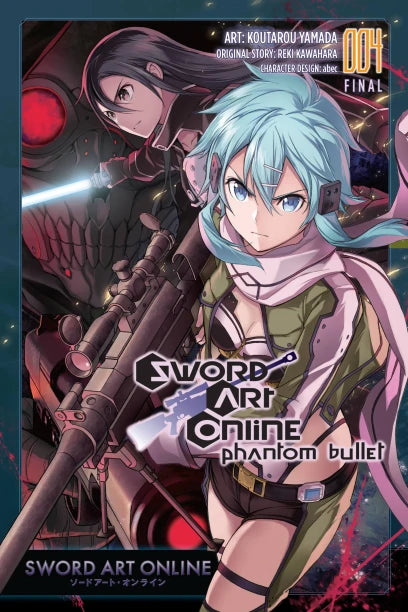 Sword Art Online: Phantom Bullet, Vol. 4 (manga) — manga cover