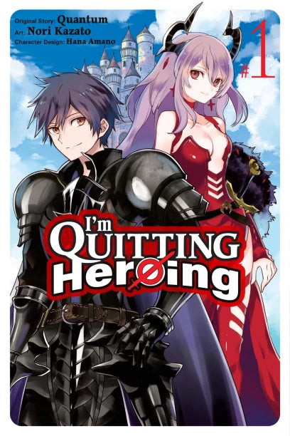 I'm Quitting Heroing, Vol. 1 — manga cover
