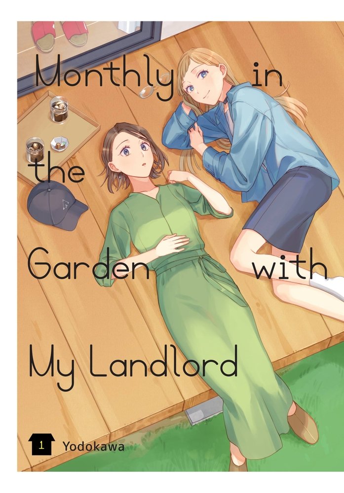 Monthly in the Garden with My Landlord, Vol. 1 — manga cover