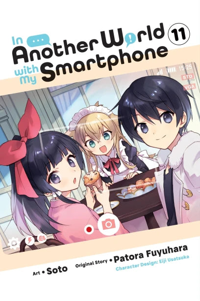 In Another World with My Smartphone, Vol. 11 (manga) — manga cover
