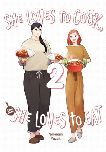 She Loves to Cook, and She Loves to Eat, Vol. 2 — manga cover