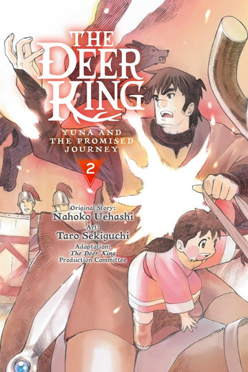 The Deer King, Vol. 2 (manga) — manga cover