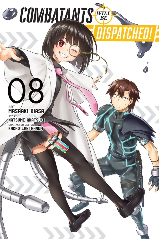 Combatants Will Be Dispatched!, Vol. 8 (manga) — manga cover