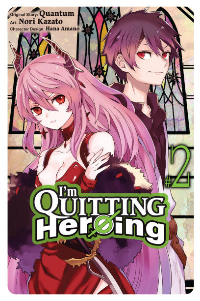 I'm Quitting Heroing, Vol. 2 — manga cover