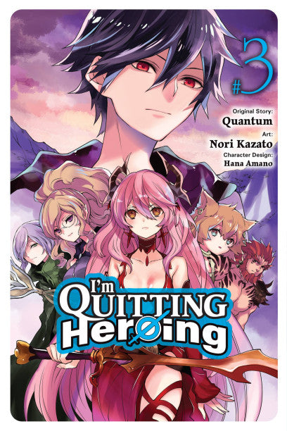 I'm Quitting Heroing, Vol. 3 — manga cover