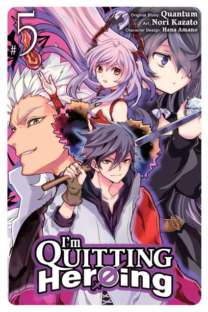 I'm Quitting Heroing, Vol. 5 — manga cover