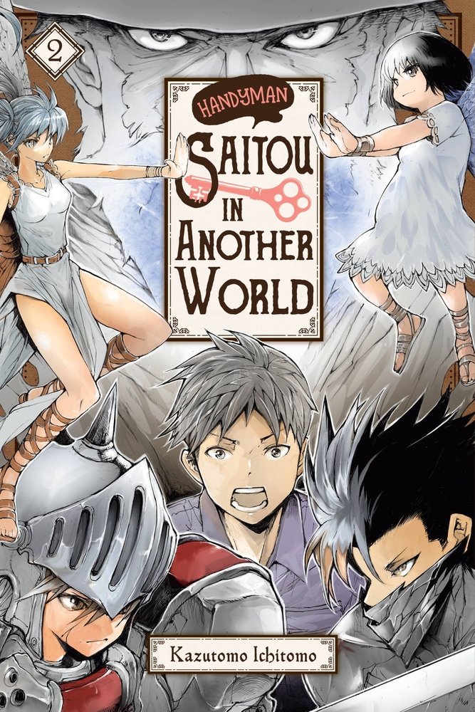Handyman Saitou in Another World, Vol. 2 — manga cover