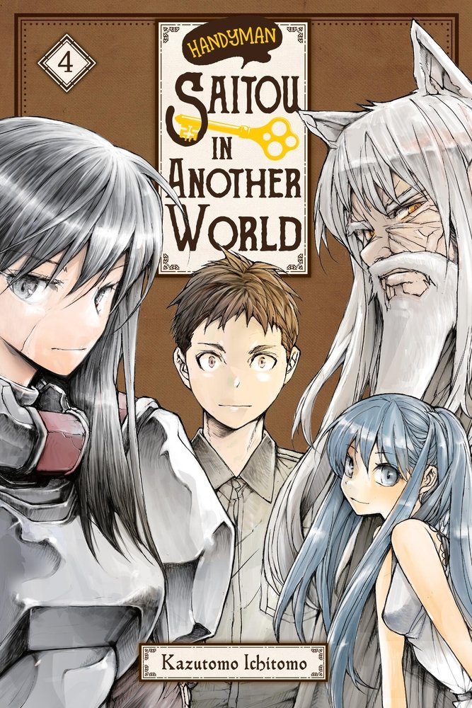 Handyman Saitou in Another World, Vol. 4 — manga cover