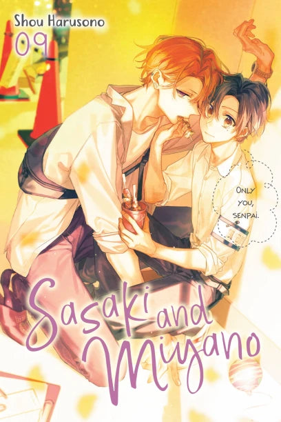 Sasaki and Miyano, Vol. 9 — manga cover
