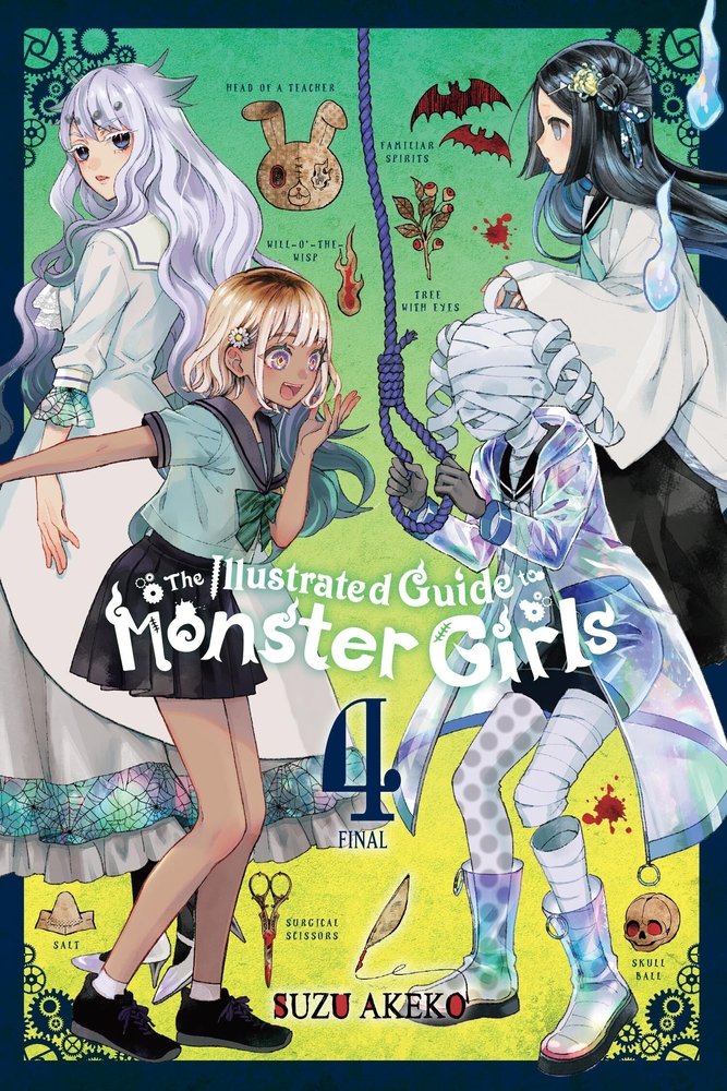 The Illustrated Guide to Monster Girls, Vol. 4 — manga cover