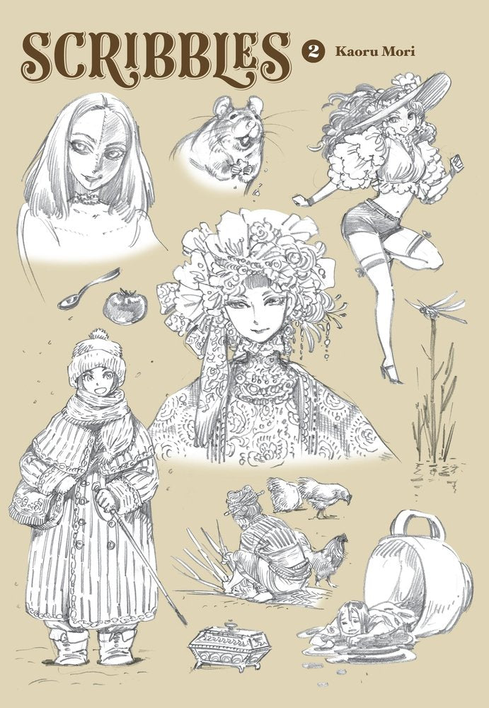 Scribbles, Vol. 2 — manga cover
