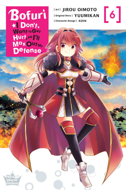 Bofuri: I Don't Want to Get Hurt, so I'll Max Out My Defense., Vol. 6 (manga) — manga cover