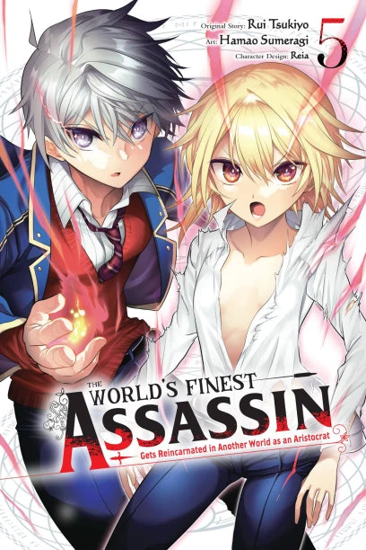 The World's Finest Assassin Gets Reincarnated in Another World as an Aristocrat, Vol. 5 (manga) — manga cover