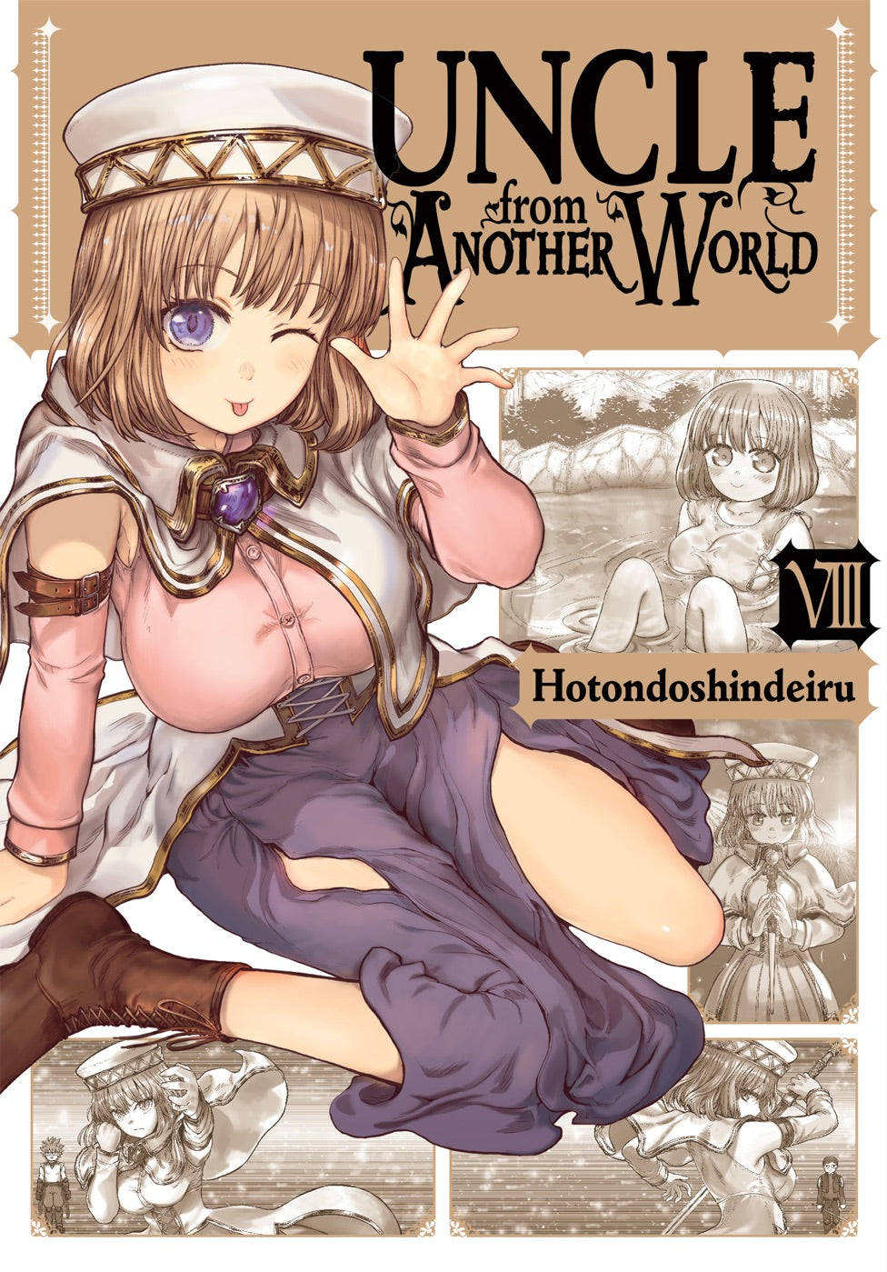 Uncle from Another World, Vol. 8 — manga cover