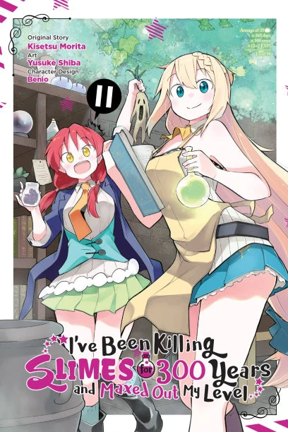 I've Been Killing Slimes for 300 Years and Maxed Out My Level, Vol. 11 (manga) — manga cover