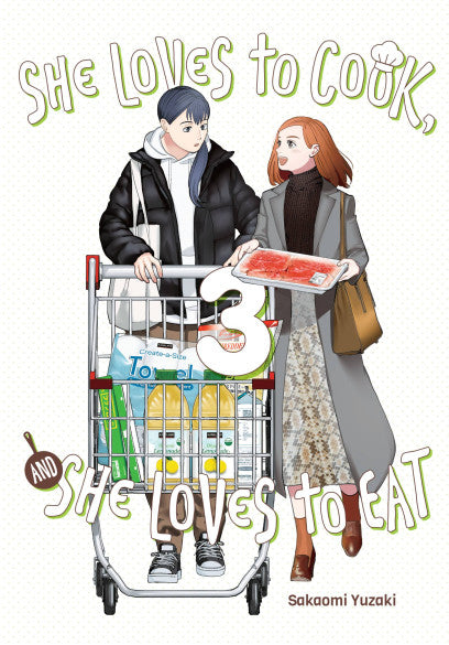 She Loves to Cook, and She Loves to Eat, Vol. 3 — manga cover