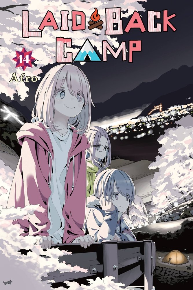 Laid-Back Camp, Vol. 14 — manga cover