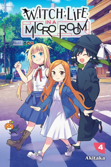 Witch Life in a Micro Room, Vol. 4 — manga cover