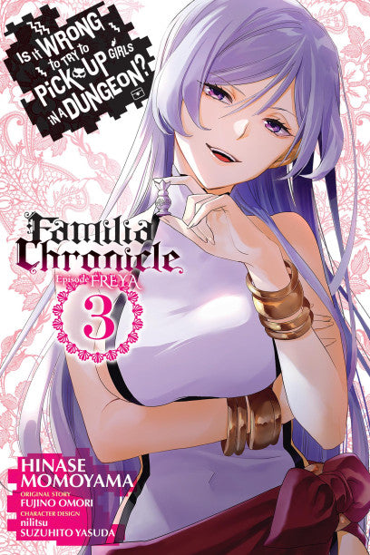 Is It Wrong to Try to Pick Up Girls in a Dungeon? Familia Chronicle Episode Freya, Vol. 3 (manga) — manga cover