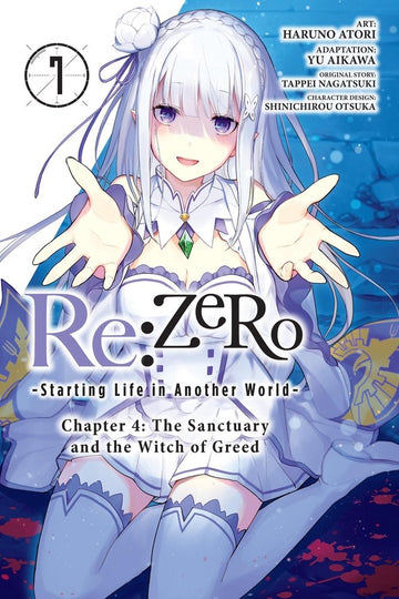 Re:ZERO -Starting Life in Another World-, Chapter 4: The Sanctuary and the Witch of Greed, Vol. 7 (manga) — manga cover