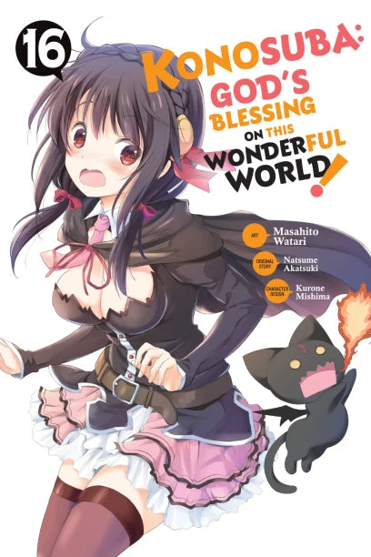 Konosuba: God's Blessing on This Wonderful World!, Vol. 16 (manga) — manga cover
