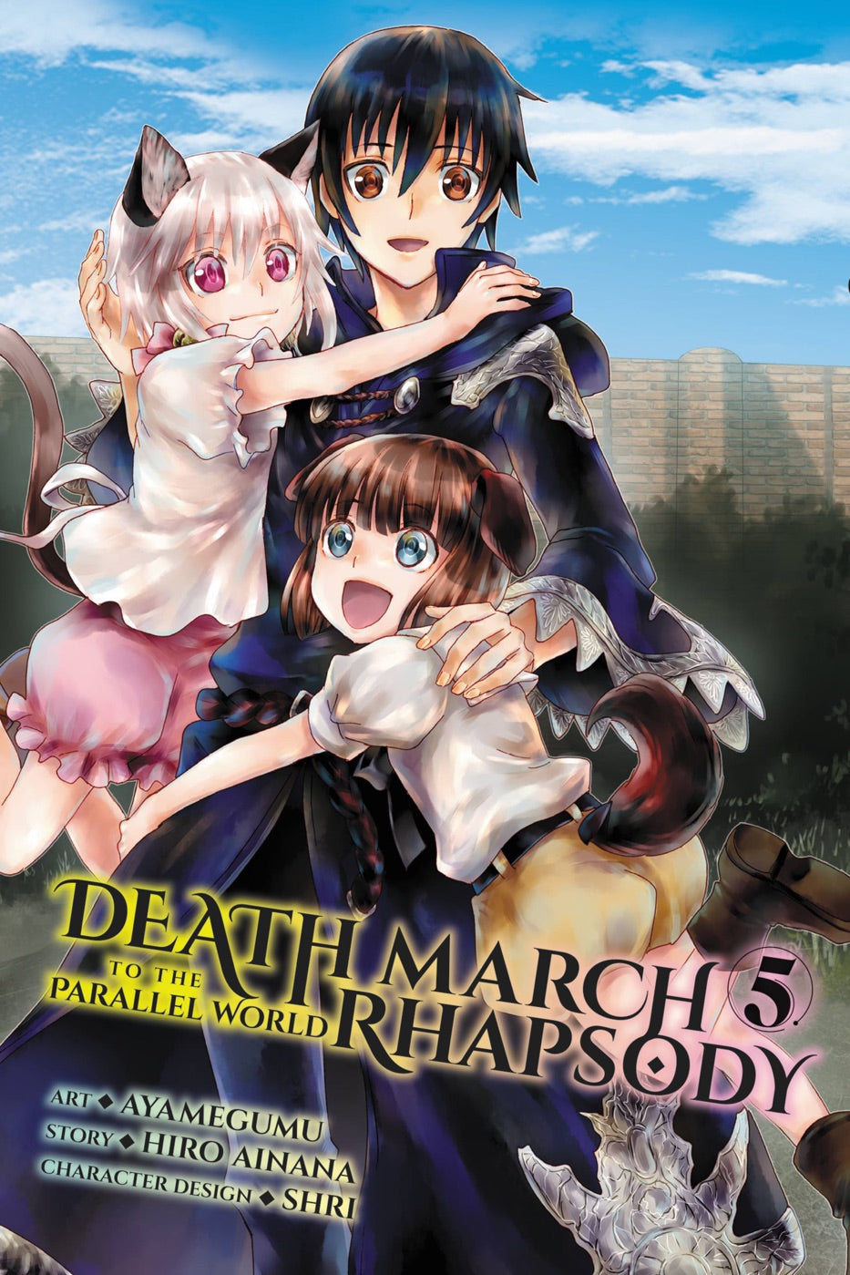 Death March to the Parallel World Rhapsody, Vol. 5 (manga) — manga cover