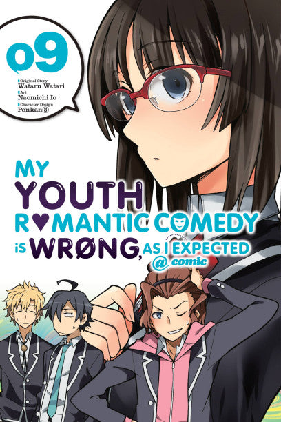 My Youth Romantic Comedy Is Wrong, As I Expected @ comic, Vol. 9 (manga) — manga cover