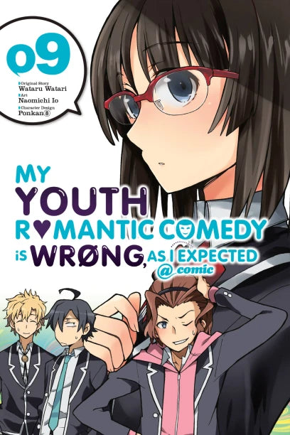 My Youth Romantic Comedy Is Wrong, As I Expected @ comic, Vol. 9 (manga) — manga cover