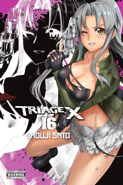 Triage X, Vol. 16 — manga cover
