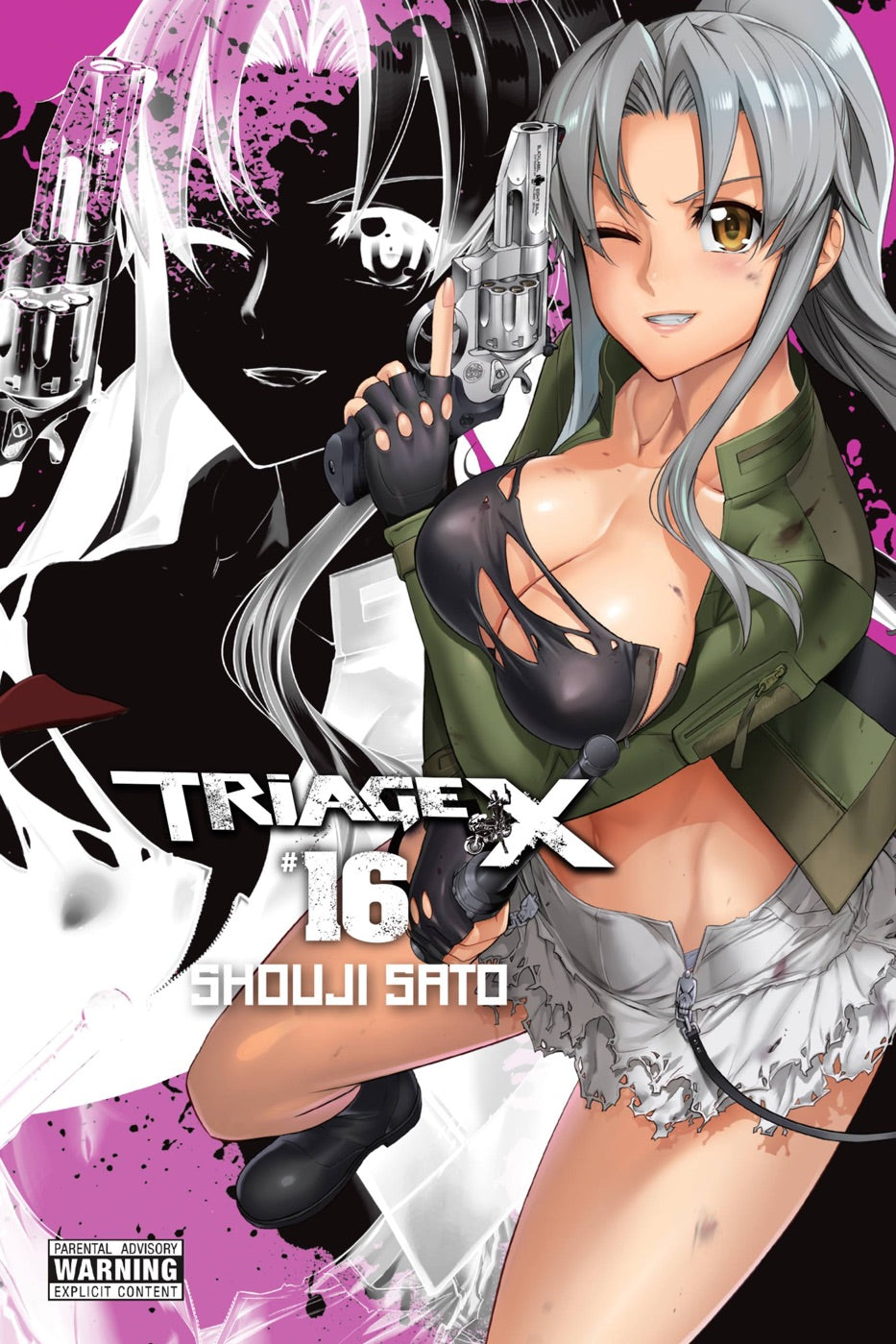 Triage X, Vol. 16 — manga cover