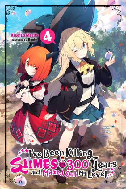 I've Been Killing Slimes for 300 Years and Maxed Out My Level, Vol. 4 — manga cover