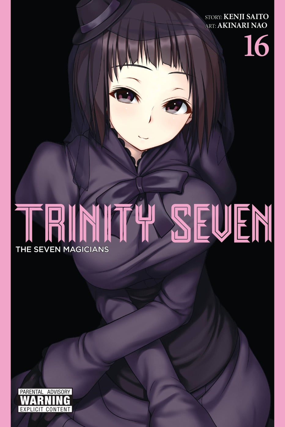 Trinity Seven, Vol. 16 — manga cover