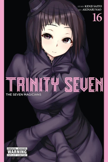 Trinity Seven, Vol. 16 — manga cover