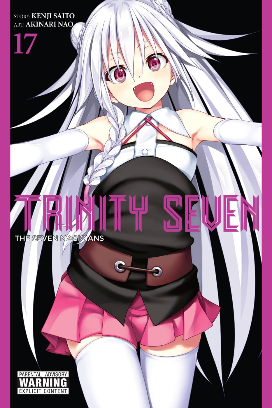 Trinity Seven, Vol. 17 — manga cover