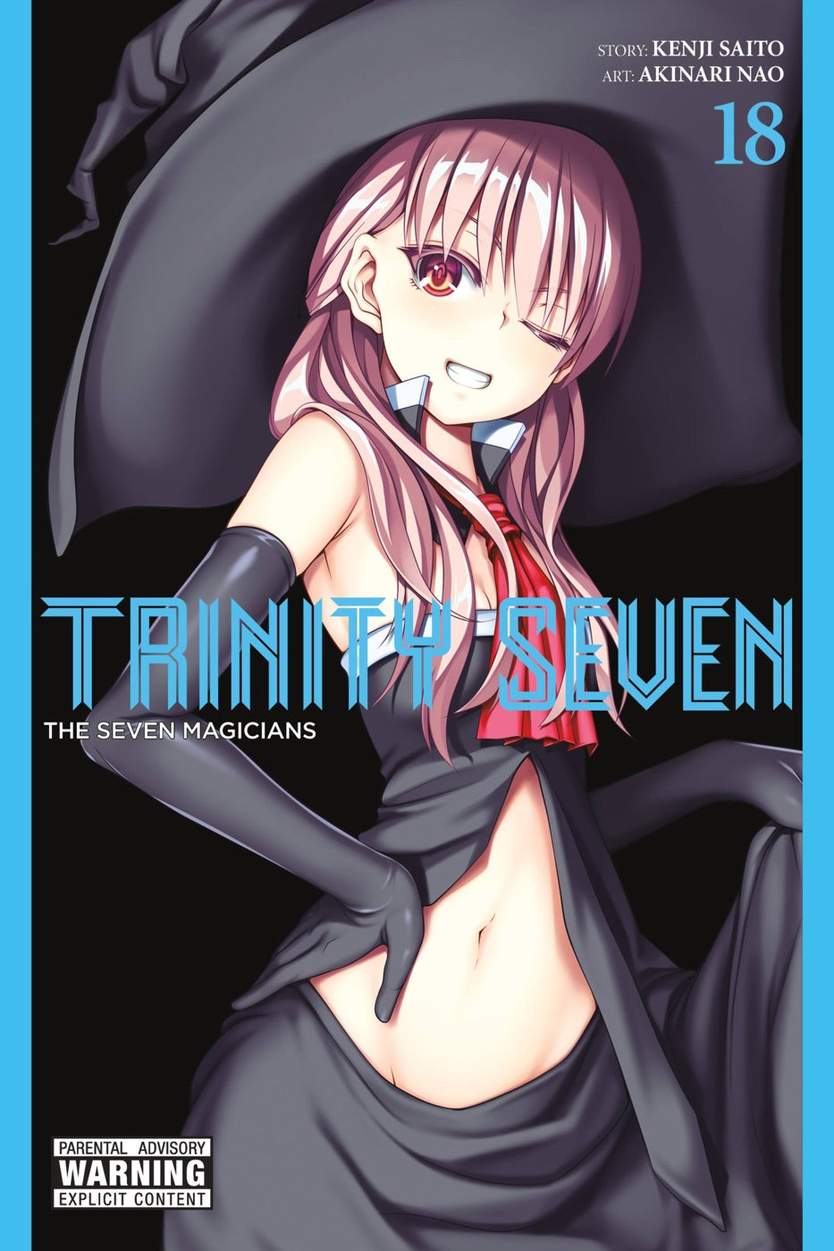 Trinity Seven, Vol. 18 — manga cover