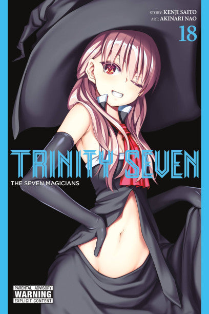 Trinity Seven, Vol. 18 — manga cover