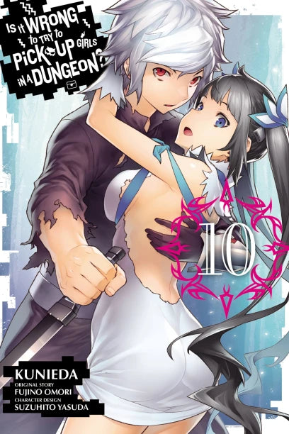 Is It Wrong to Try to Pick Up Girls in a Dungeon?, Vol. 10 (manga) — manga cover