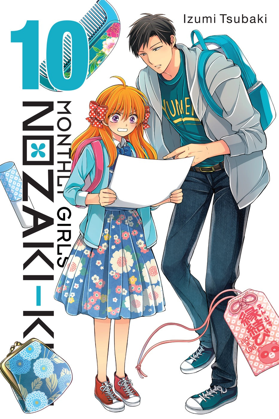 Monthly Girls' Nozaki-kun, Vol. 10 — manga cover