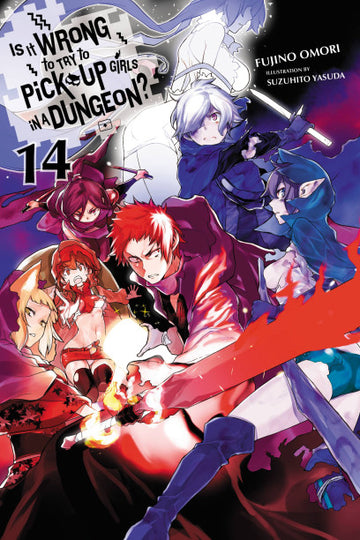 Is It Wrong to Try to Pick Up Girls in a Dungeon?, Vol. 14 (light novel) — light novel cover