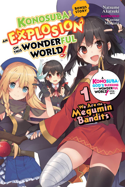 Konosuba: An Explosion on This Wonderful World! Bonus Story, Vol. 1 (light novel) — light novel cover