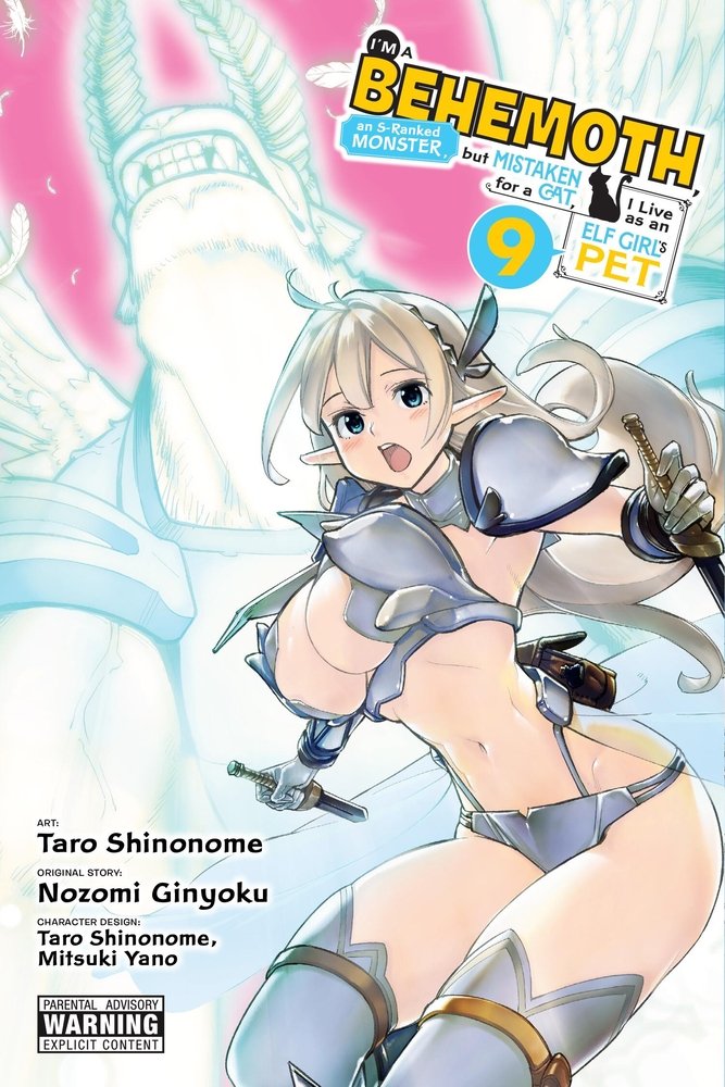 I'm a Behemoth, an S-Ranked Monster, but Mistaken for a Cat, I Live as an Elf Girl's Pet, Vol. 9 (manga) — manga cover