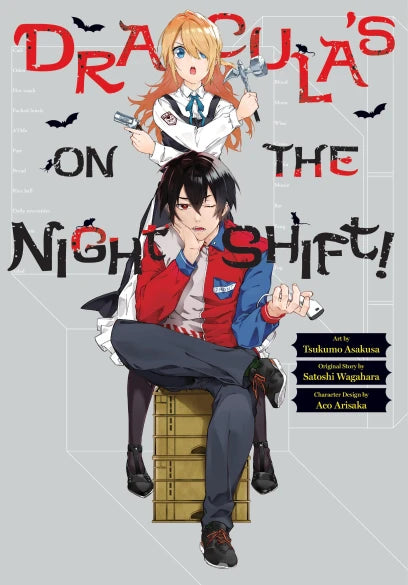 Dracula's on the Night Shift! — manga cover