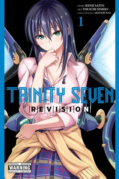 Trinity Seven Revision, Vol. 1 — manga cover