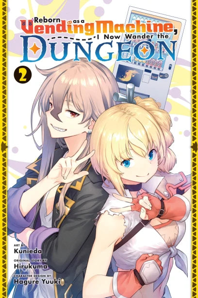 Reborn as a Vending Machine, I Now Wander the Dungeon, Vol. 2 (manga) — manga cover