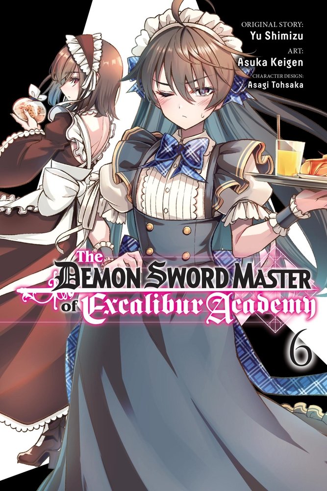The Demon Sword Master of Excalibur Academy, Vol. 6 (manga) — manga cover