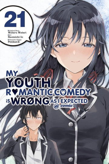 My Youth Romantic Comedy Is Wrong, As I Expected @ comic, Vol. 21 (manga) — manga cover