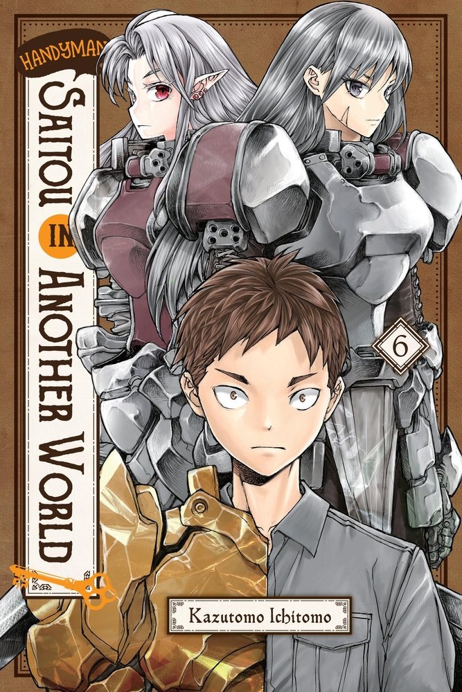 Handyman Saitou in Another World, Vol. 6 — manga cover
