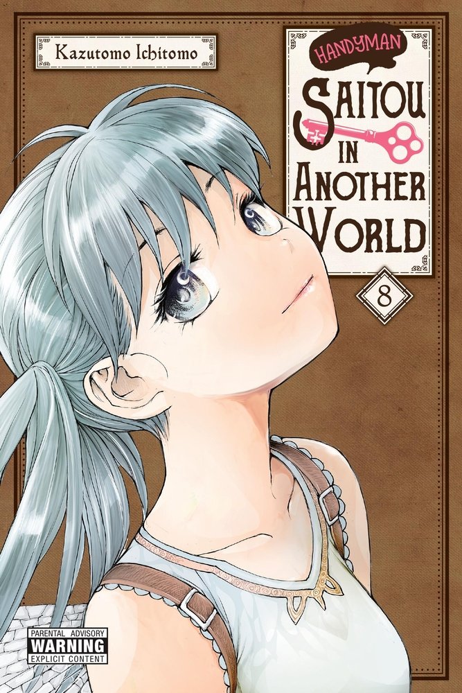 Handyman Saitou in Another World, Vol. 8 — manga cover