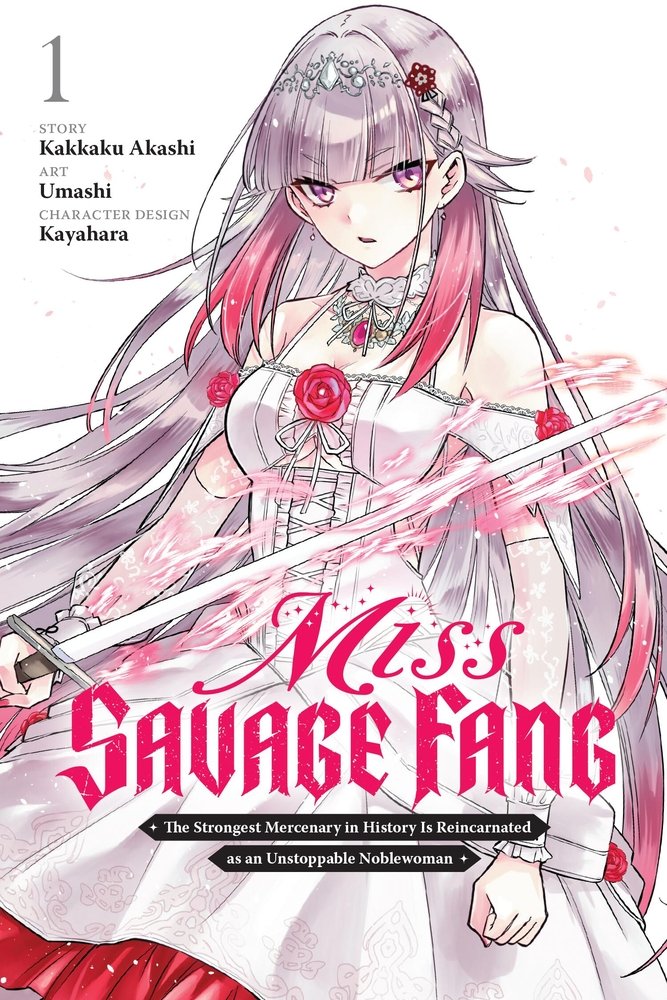 Miss Savage Fang, Vol. 1 (manga) — manga cover